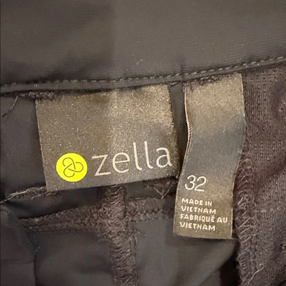 Zella Men's Black Chinos - Picture 2 of 2